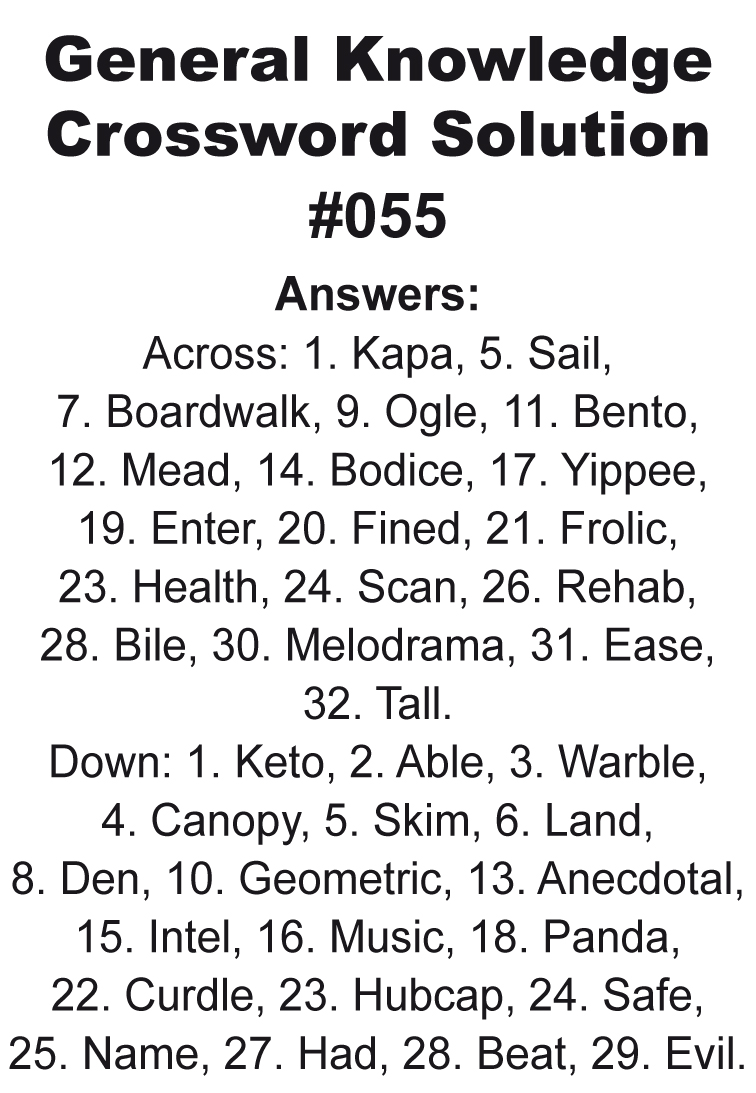 oct nov 2025 crossword answers